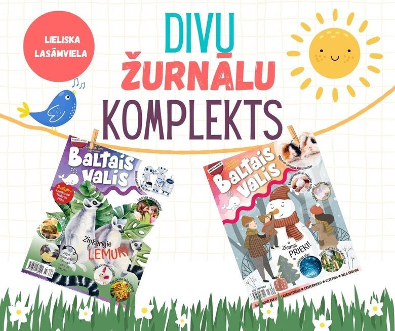 2025. gada 2 žurnālu komplektiņš